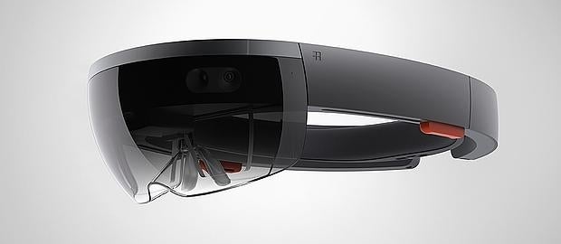 Detalle de Microsoft HoloLens