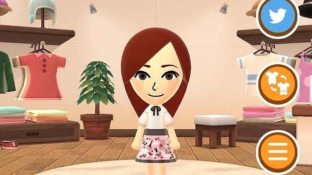 Un «mii» en «Miitomo»