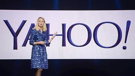 Marissa Mayer, CEO de Yahoo, en una imagen de archivo