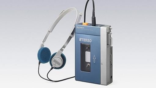 Detalle del primer Walkman
