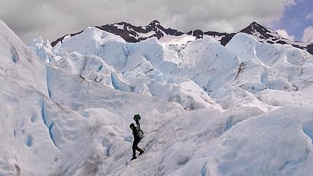 El glaciar Perito Moreno