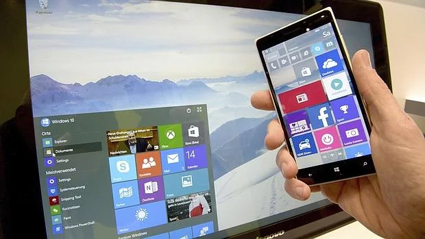 Windows 10 en un «smartphone»