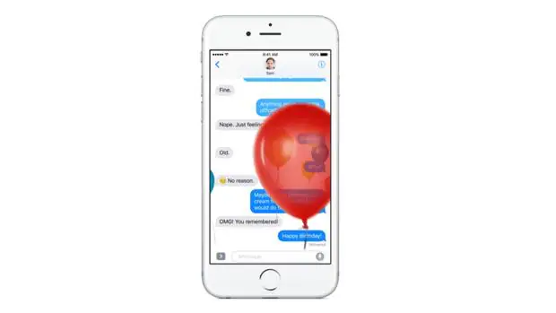 Captura de la nueva aplicación Mensajes de Apple