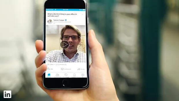 LinkedIn se une a la fiesta: permitirá crear videos de 30 segudos a los usuarios influyentes