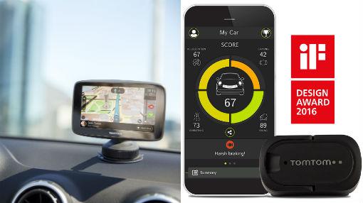 TomTom Go con wifi integrado (izq.) y TomTom Curfer (derecha)