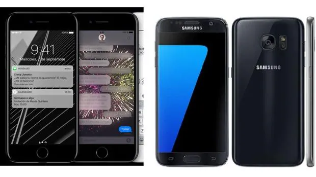Comparativa del iPhone 7 frente al Samsung Galaxy S7: ¿cuál es mejor?