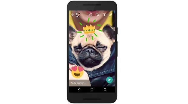 WhatsApp copia a Snapchat: permite «dibujar» encima de las fotos y los vídeos