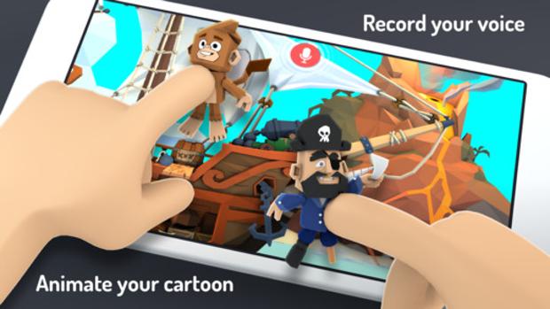 Toontastic 3D, una «app» para niños creada para contar historias