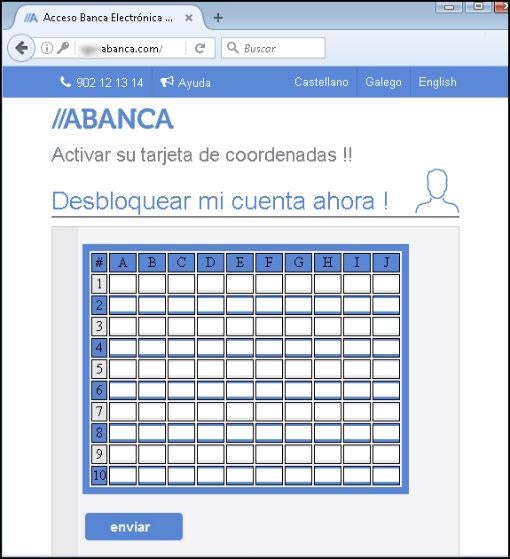 ¿Eres cliente de Abanca? Comprueba que no te hayan robado los datos de acceso a la cuenta online