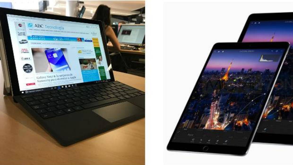 Surface Pro frente al iPad Pro: dos caminos distintos para un mismo fin