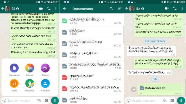 Whatsapp: Ya podemos enviar cualquier archivo.