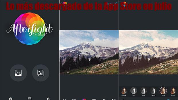 Lo más descargado de la App Store en julio. Afterlight