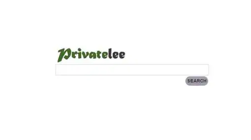 Captura de pantalla del buscador Privatelee
