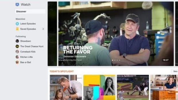 Facebook presenta Watch, su propia plataforma de series y programas originales