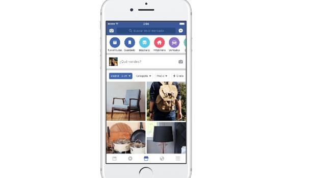 Llega Marketplace, el «Wallapop» de Facebook