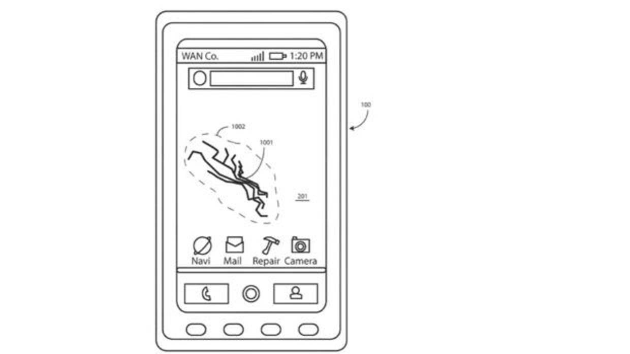 Detalle de la patenta presentada por Motorola