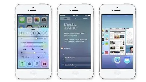 Detalle de las novedades principales que llegó en iOS 7