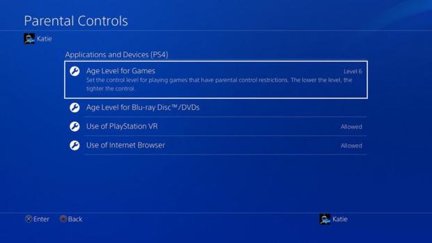 PlayStation 4 lanza una nueva versión 5 del firmware que incluye el control parental