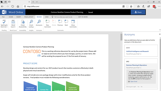 La inteligencia artificial llega hasta tus documentos de Office