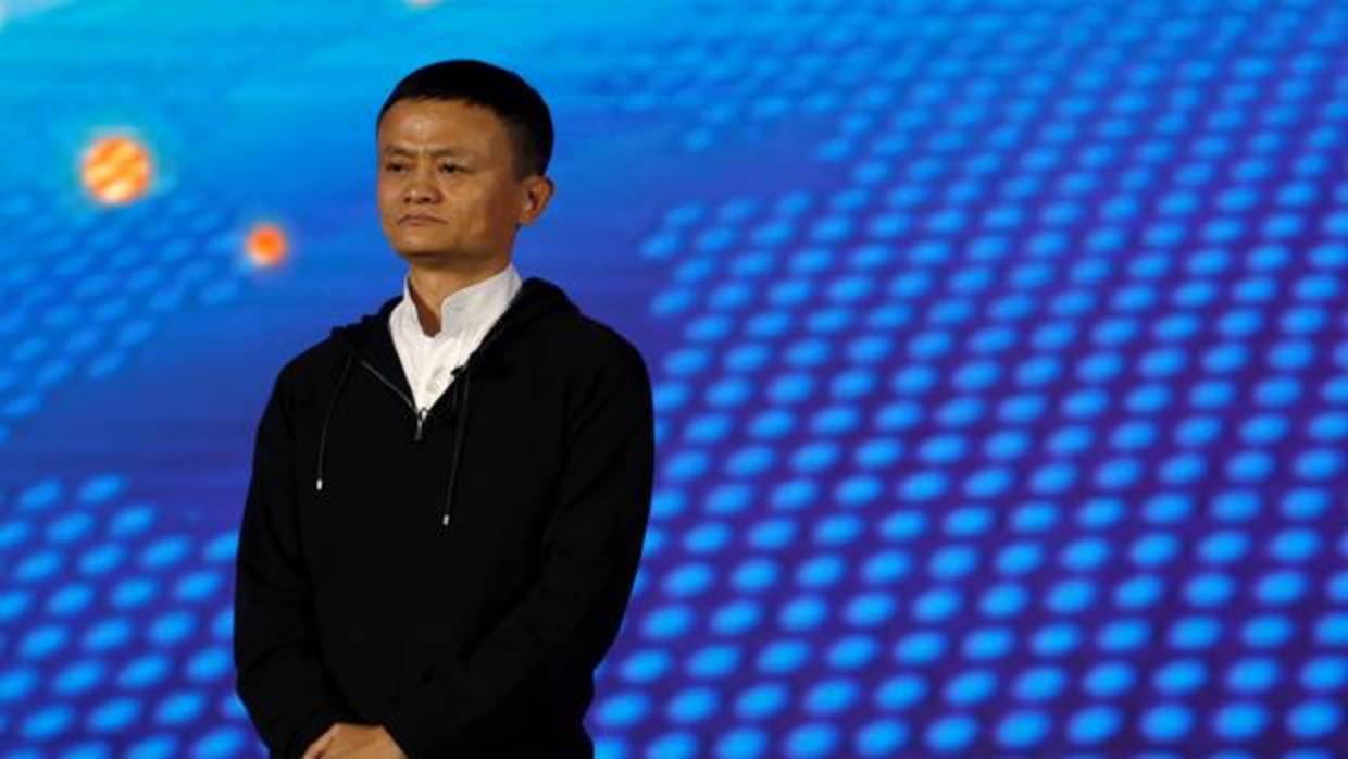 JacK Ma, fundador de Alibaba, durante una intervención