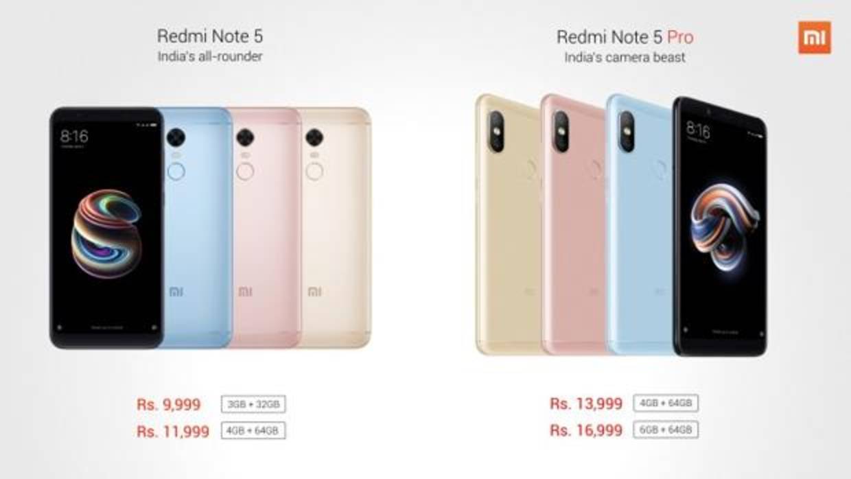 Xiaomi Redmi Note 5 Pro apuesta por un móvil sin bordes, con doble cámara y su seña de identidad