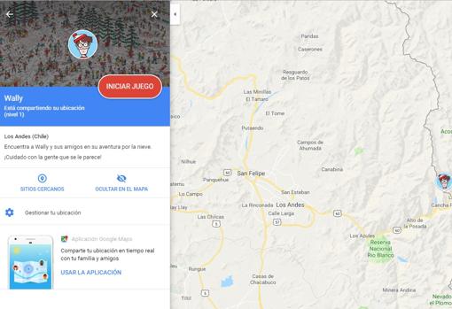 Cómo encontrar a Wally en Google Maps