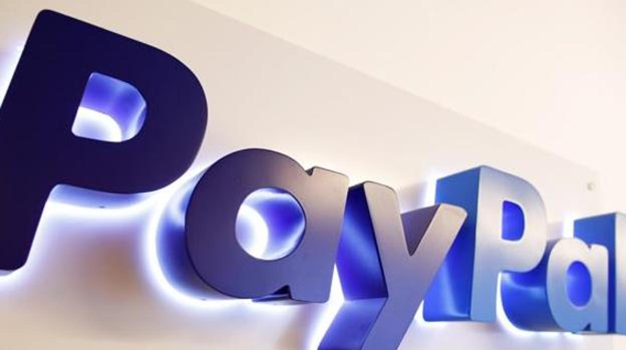 Logo de la empresa de pago online, PayPal