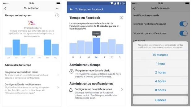 La herramienta definitiva para saber cuánto tiempo pierdes a diario en Facebook e Instagram