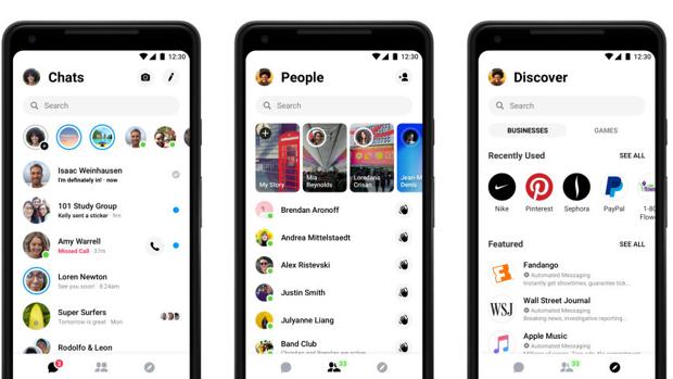 Facebook lanza Messenger 4: una versión simplificada de la «app» que añade ajustes de color en los chats
