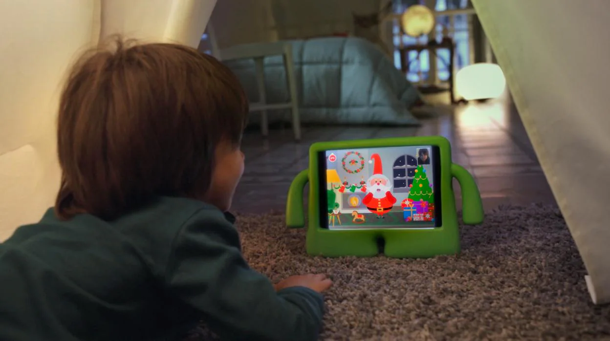 Con esta aplicación tus hijos podrán hacer videollamadas a Papá Noel