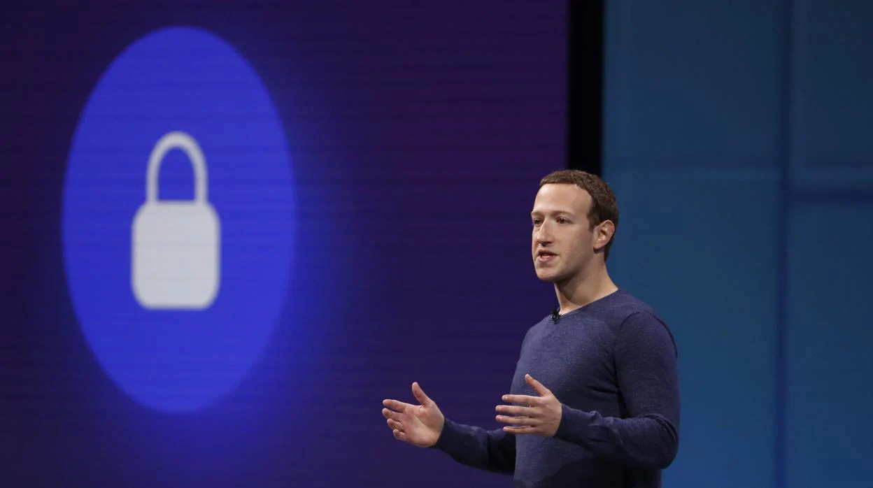 Mark Zuckerberg, fundador de Facebook, durante una intervención