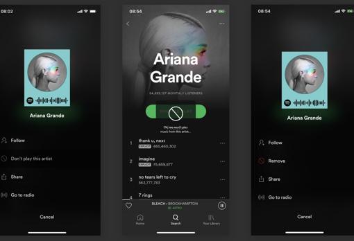 El portal «Thurrott» puso bloquar a Ariana Grande