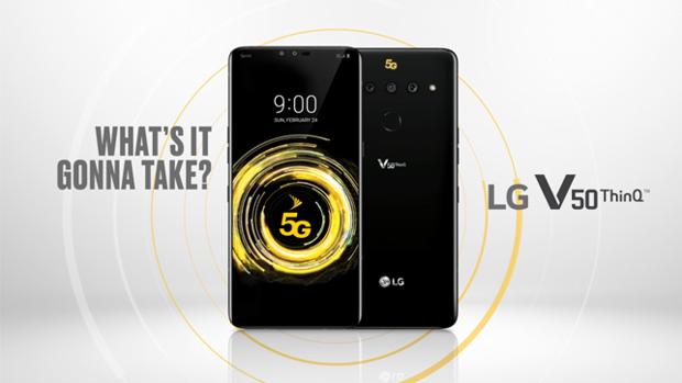 MWC 2019: LG V50 ThinQ, con 5G y accesorio para una segunda pantalla