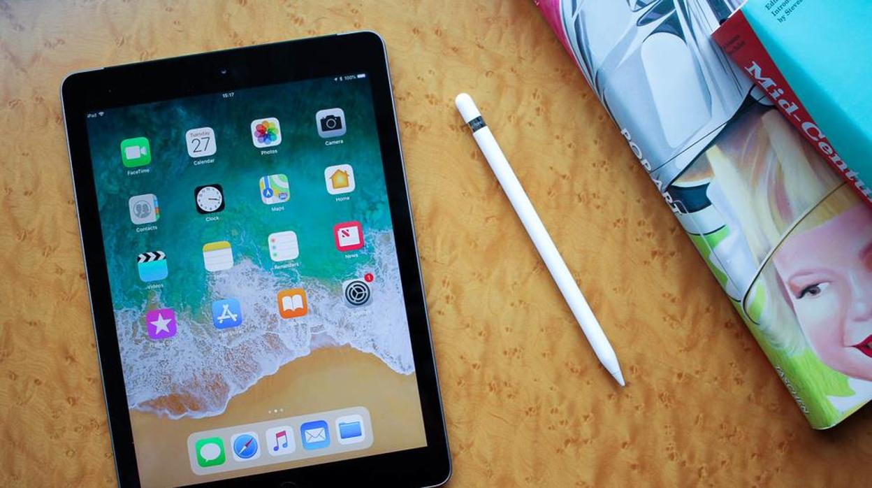 Detalle del iPad lanzado el pasado año