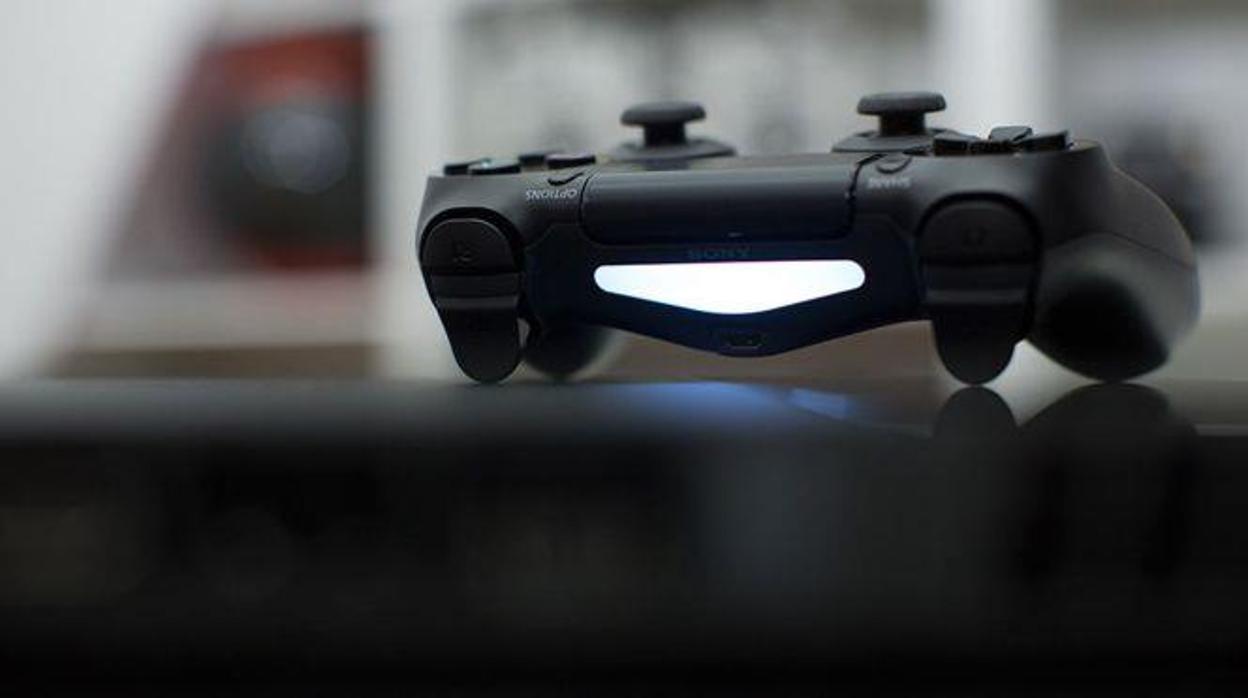 Detalle del mando de la PlayStation 4