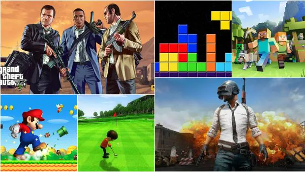 Los videojuegos más populares de las últimas décadas
