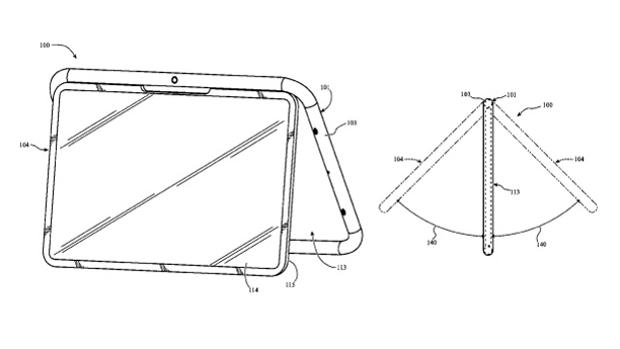 Una patente de Apple revela una innovadora funda para iPhone/iPad con soporte para un teclado virtual