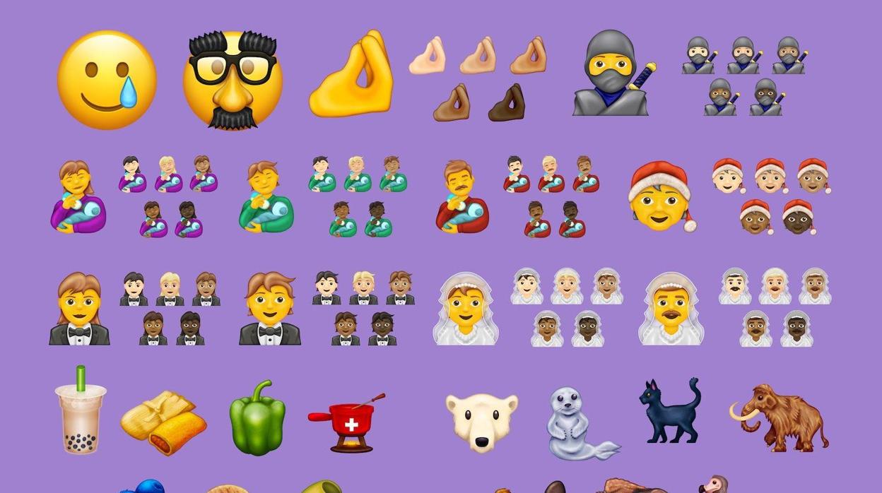 Estos son algunos emojis que llegarán a WhatsApp y a otros servicios