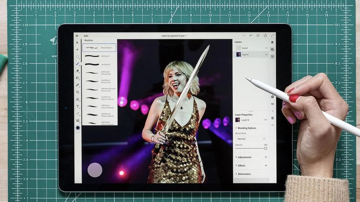 Las mejores aplicaciones de diseño gráfico para iPad