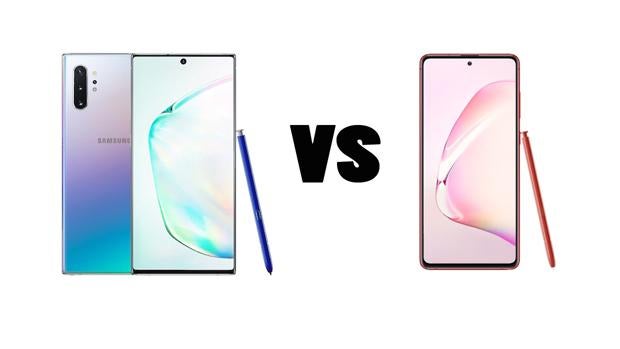 Samsung Galaxy Note 10+ vs Galaxy Note 10 Lite