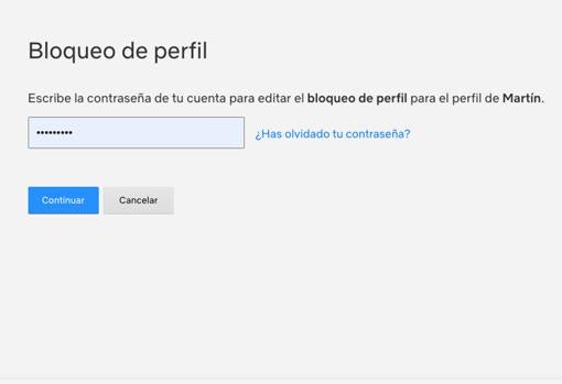 Cómo proteger tu perfil de Netflix con un PIN