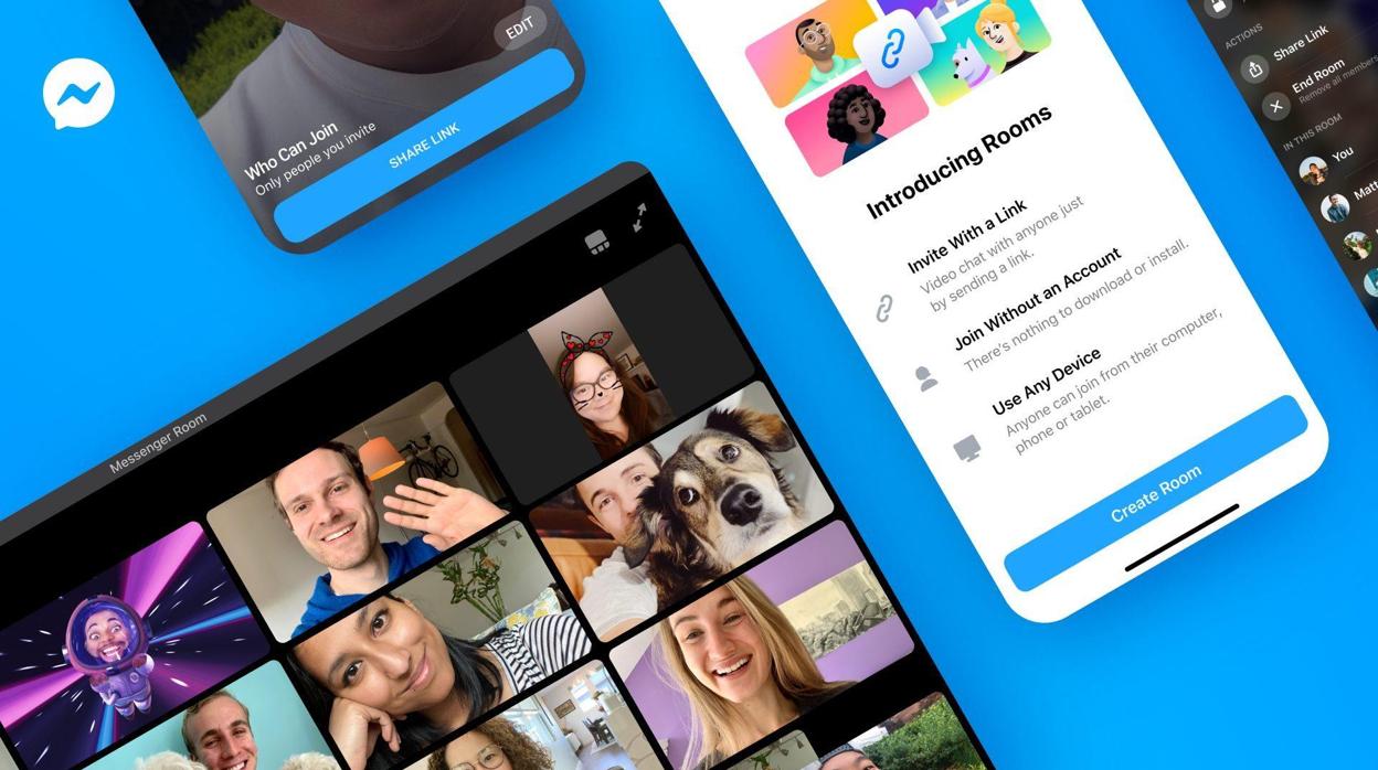 Así es Messenger Rooms: la alternativa de Facebook a Zoom con videollamadas de hasta 50 personas