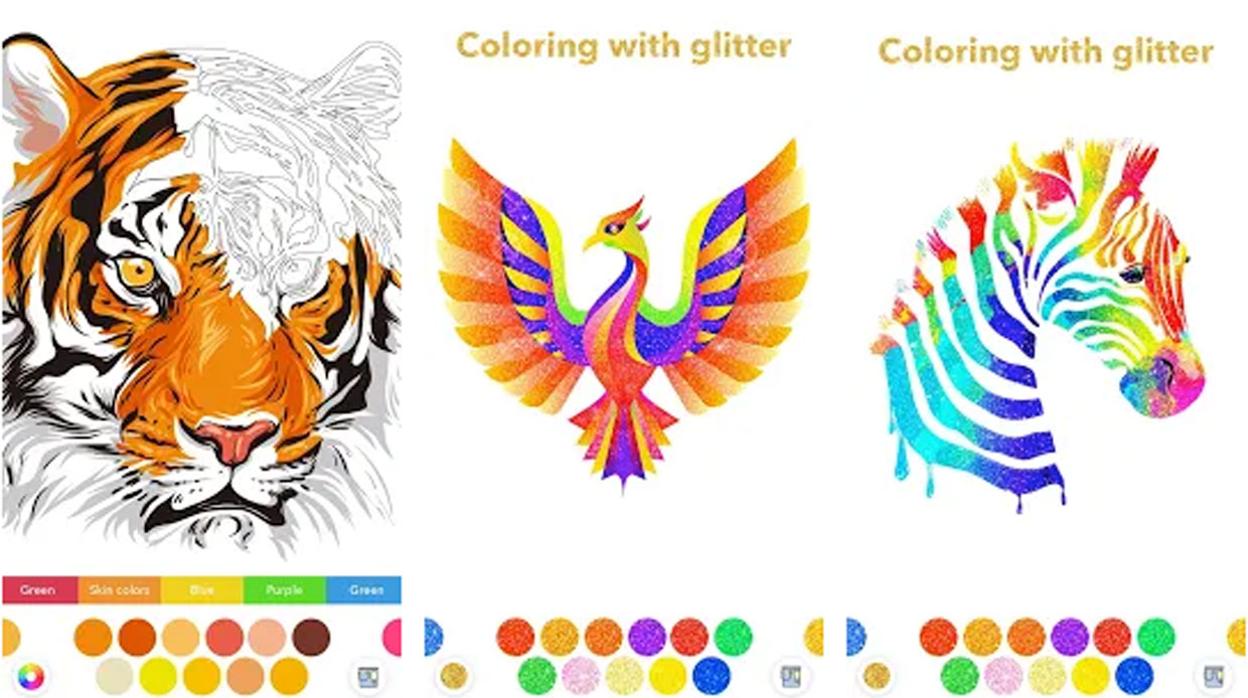 Moda Juegos de Pintar Glitter - Apps en Google Play