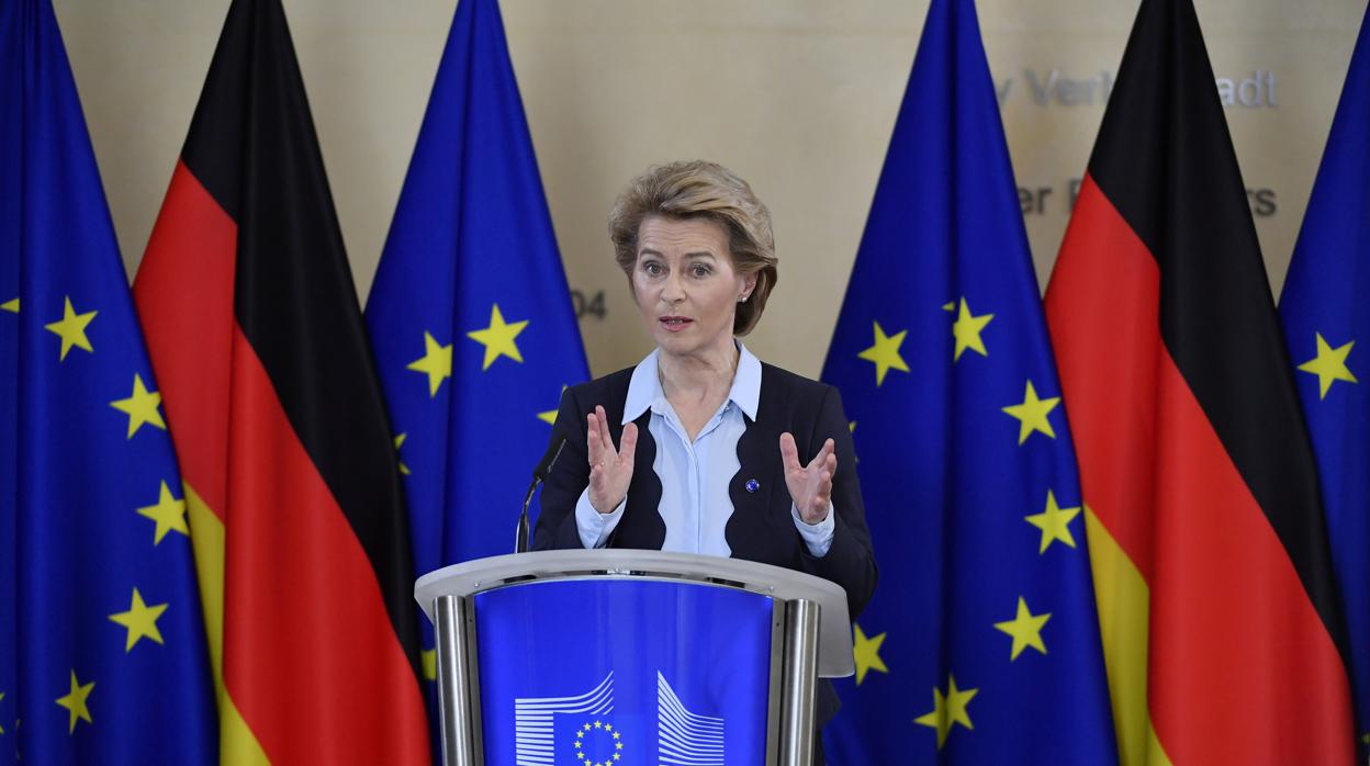 Ursula von der Leyen, presidenta de la Comisión Europea