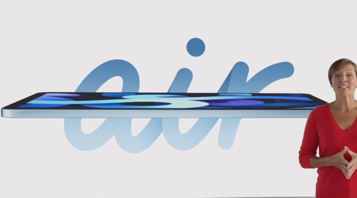 iPad Air: todas las funcionalidades presentadas en la Keynote 2020