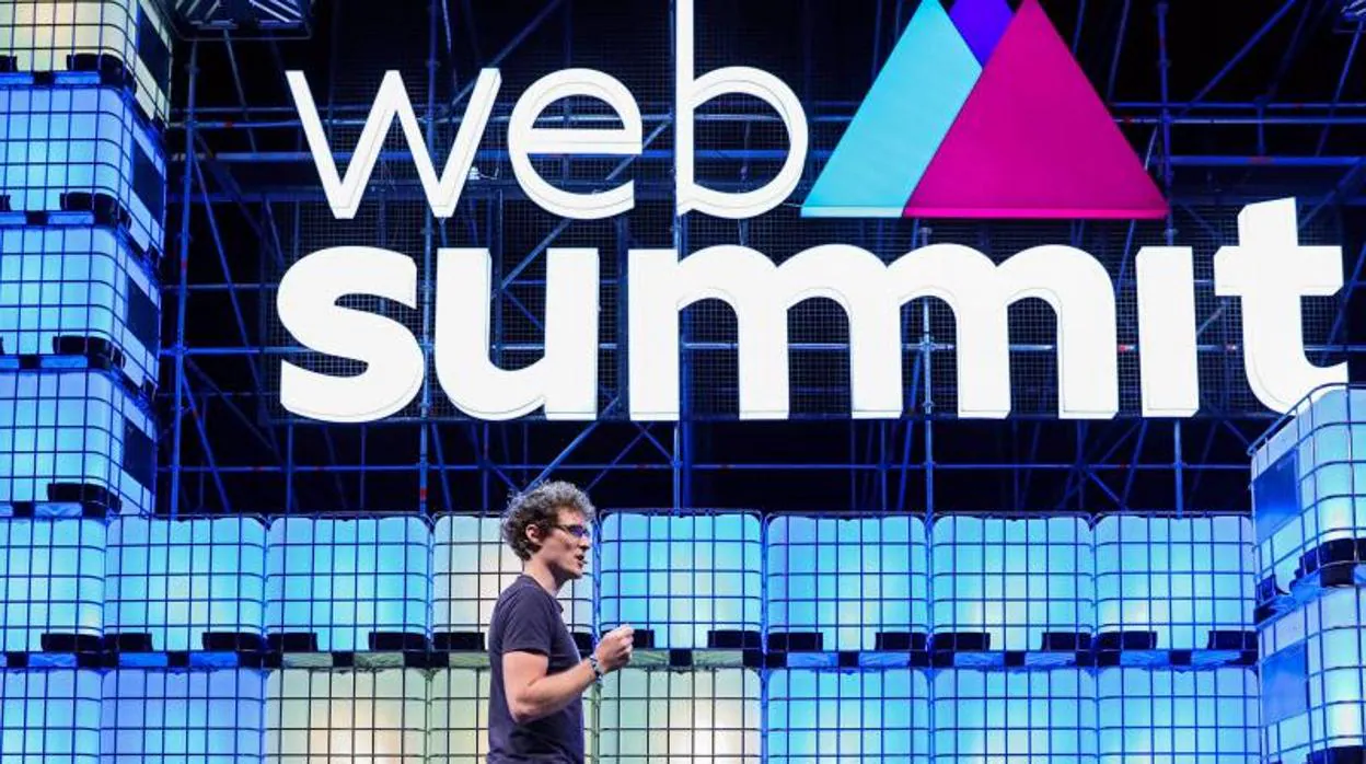 Paddy Cosgrave, director del evento, durante una edición pasada del Web Summit, que este 2020 se celebra exclusivamente en formato digital