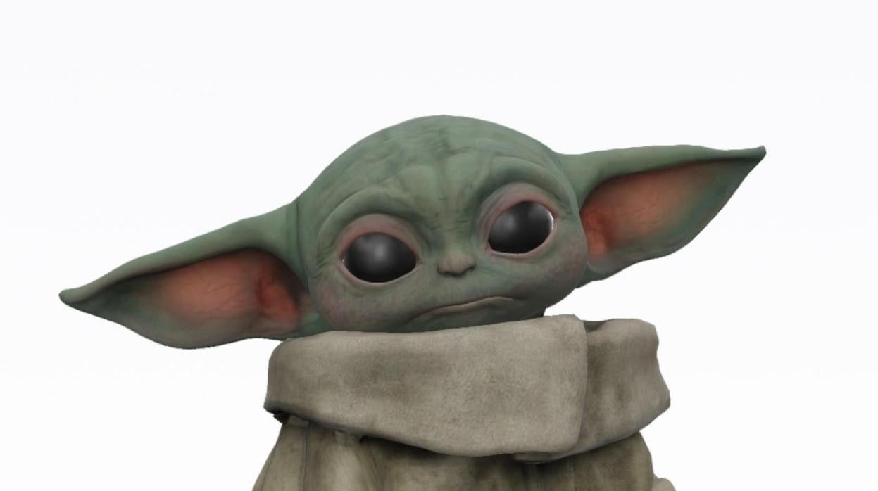 El Baby Yoda 3D de Google