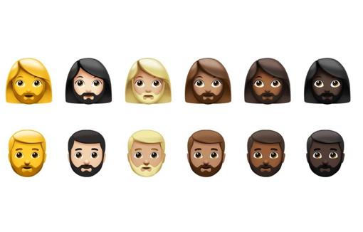 Desde mujeres con barba hasta vacunas contra la Covid-19: los nuevos emoticonos para iPhone