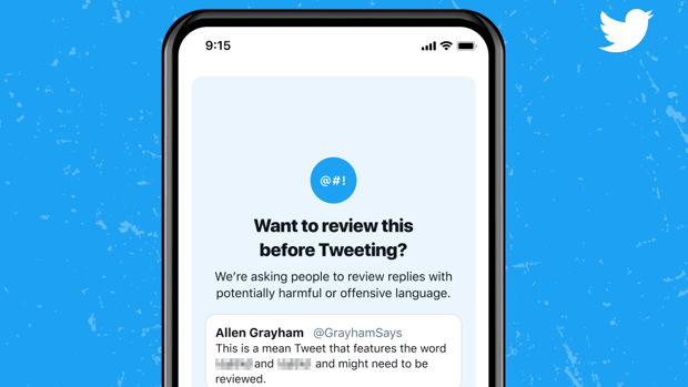 Twitter comienza a mostrar alertas a los usuarios que emplean un lenguaje ofensivo en sus respuestas