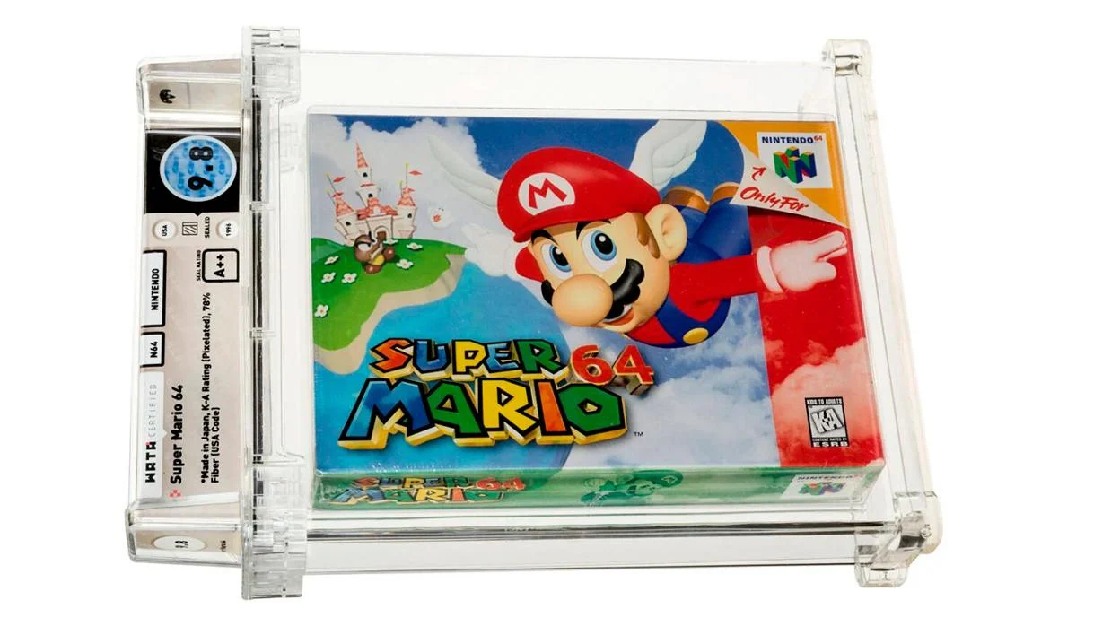 &#039;Super Mario 64&#039; se convierte en el juego más caro de la historia: pagan 1,5 millones por una copia